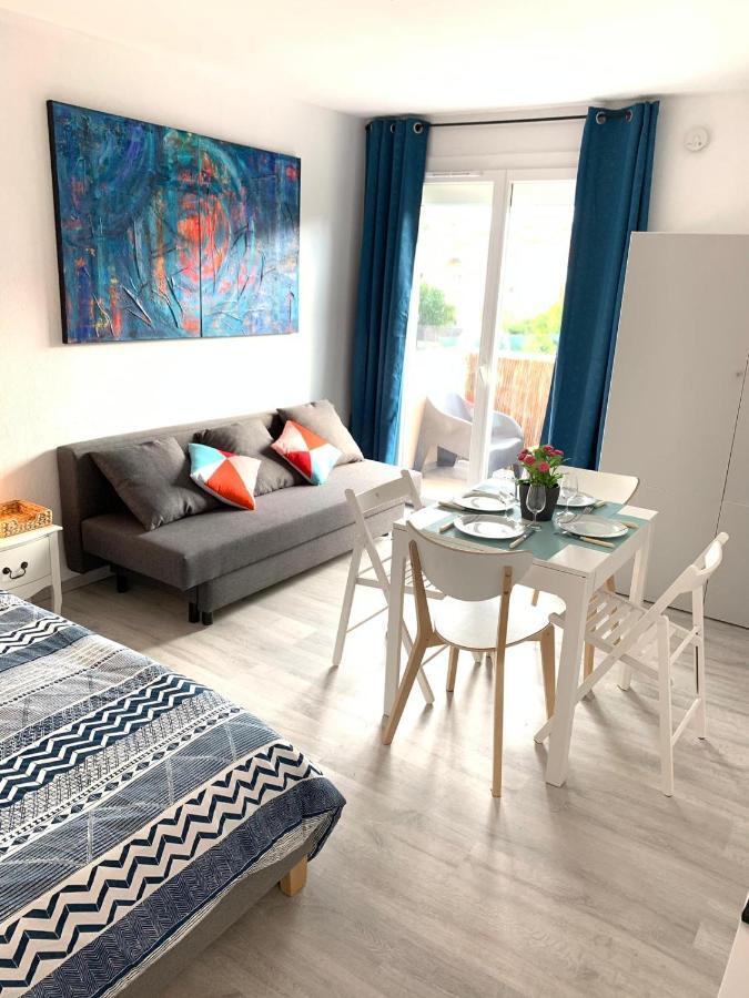 Charmant Studio Avec Climatisation Et Parking Перпинян Екстериор снимка